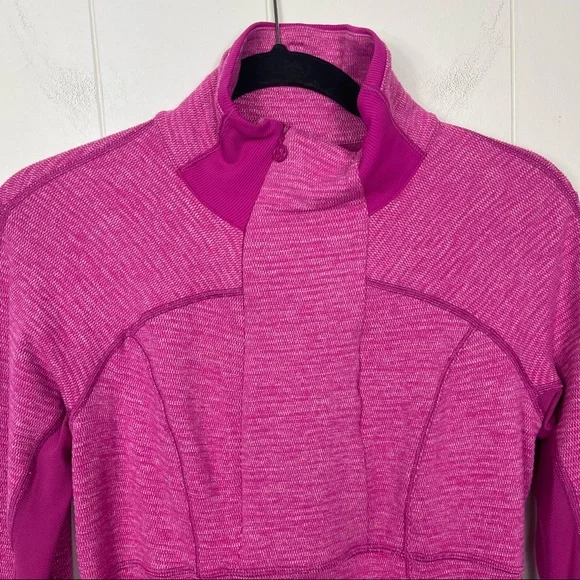Lululemon Athletica Pink Base Runner Half Zip Pull - Picture 10 of 13